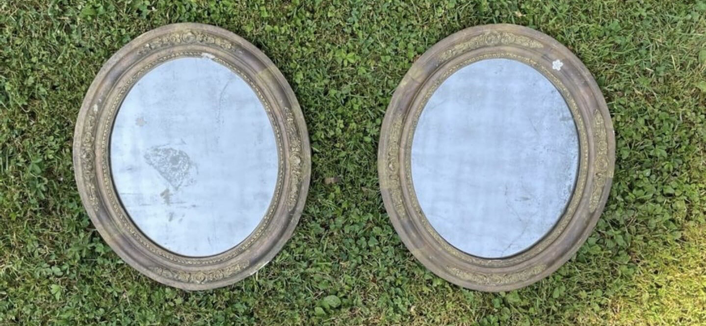 Paire de miroirs