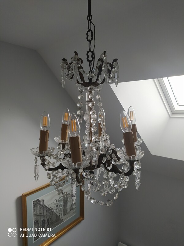 Lustre hauteur 75 cm