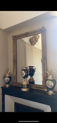 Magnifique miroir ; 111 x 75,5 x 5cm