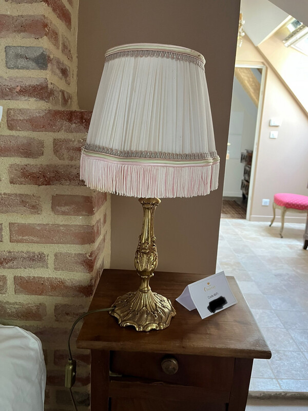Lampe bougeoir - H 52 cm