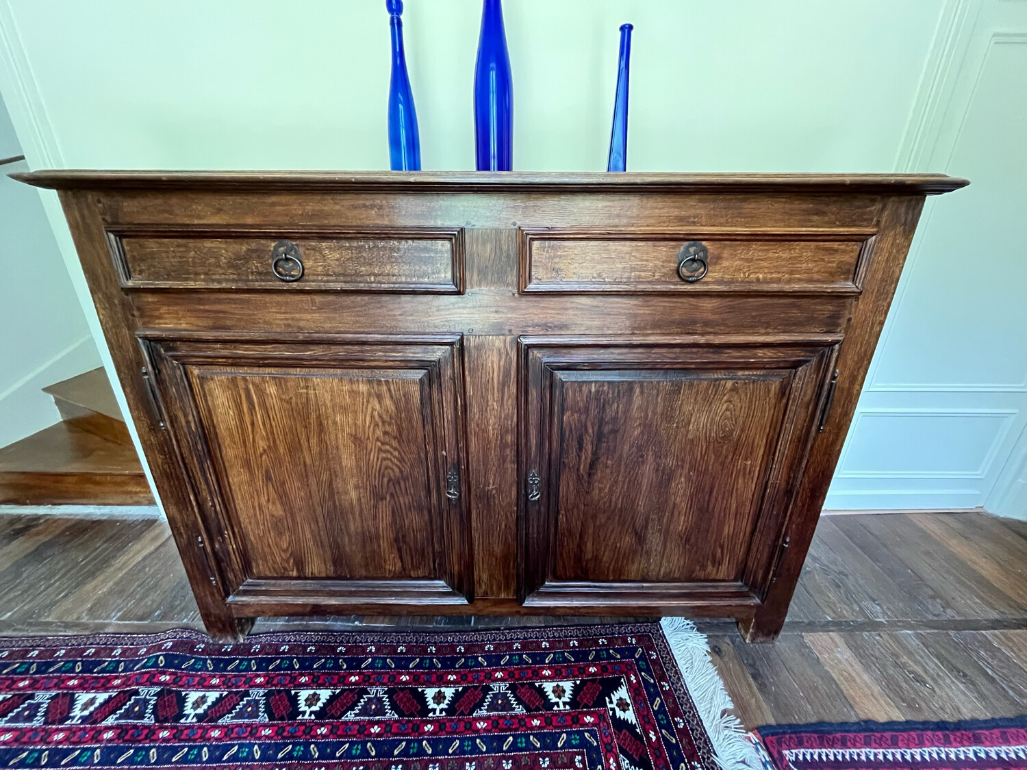 Grand buffet deux tiroirs et deux vantaux - 124 x 173 x 56