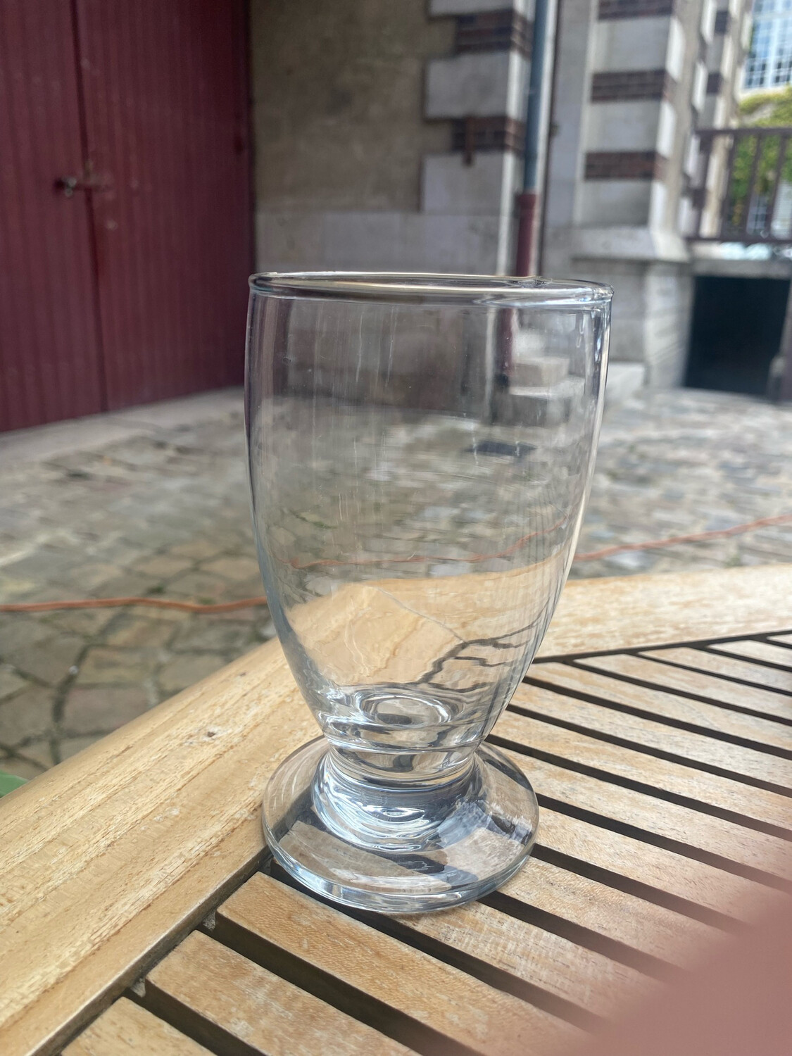 Verre fait à la main, 19eme