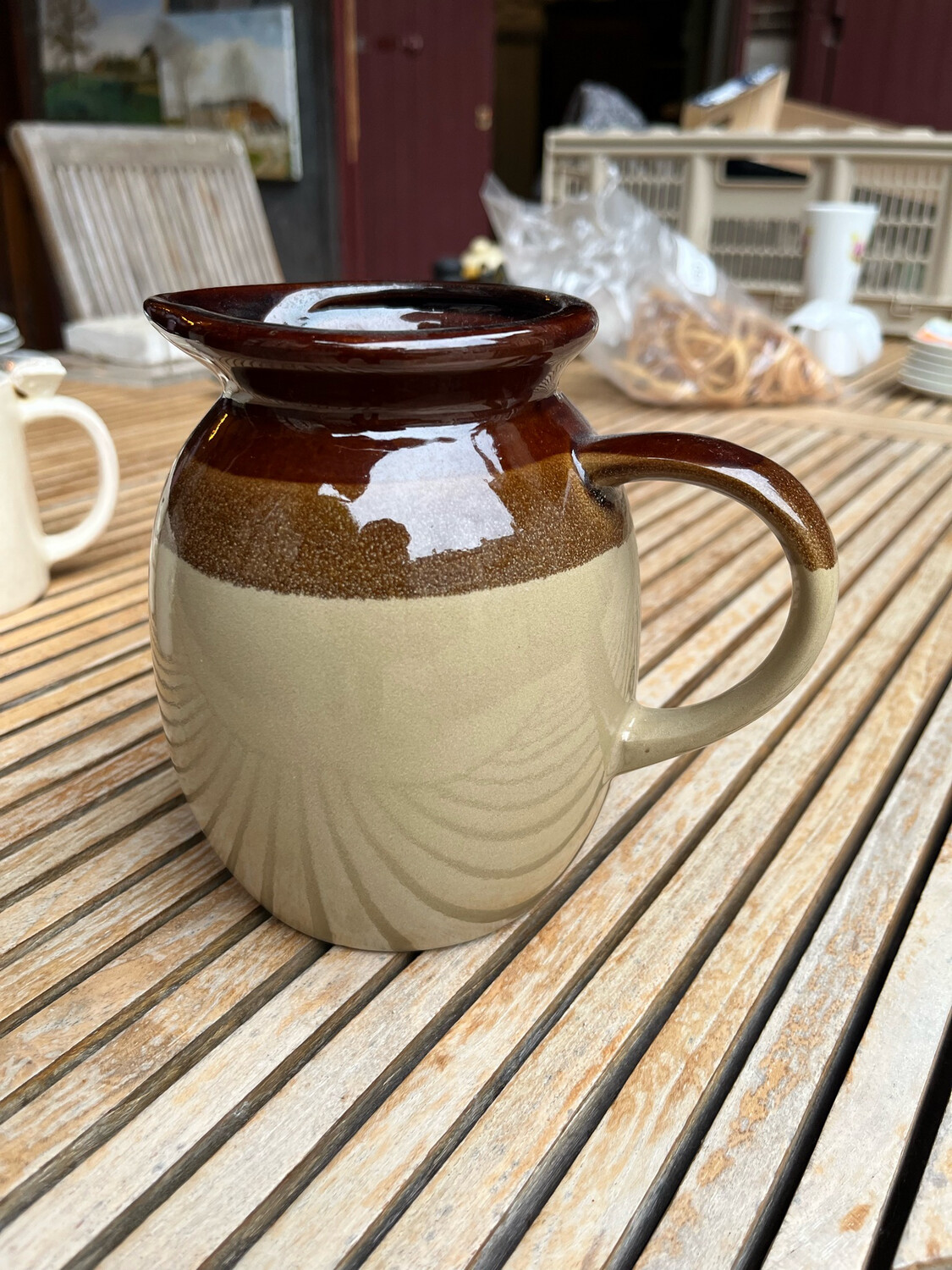 Carafe d’eau - dégradés marrons