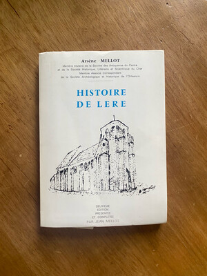 Livre « Histoire de Lere » par Arsène MELLOT