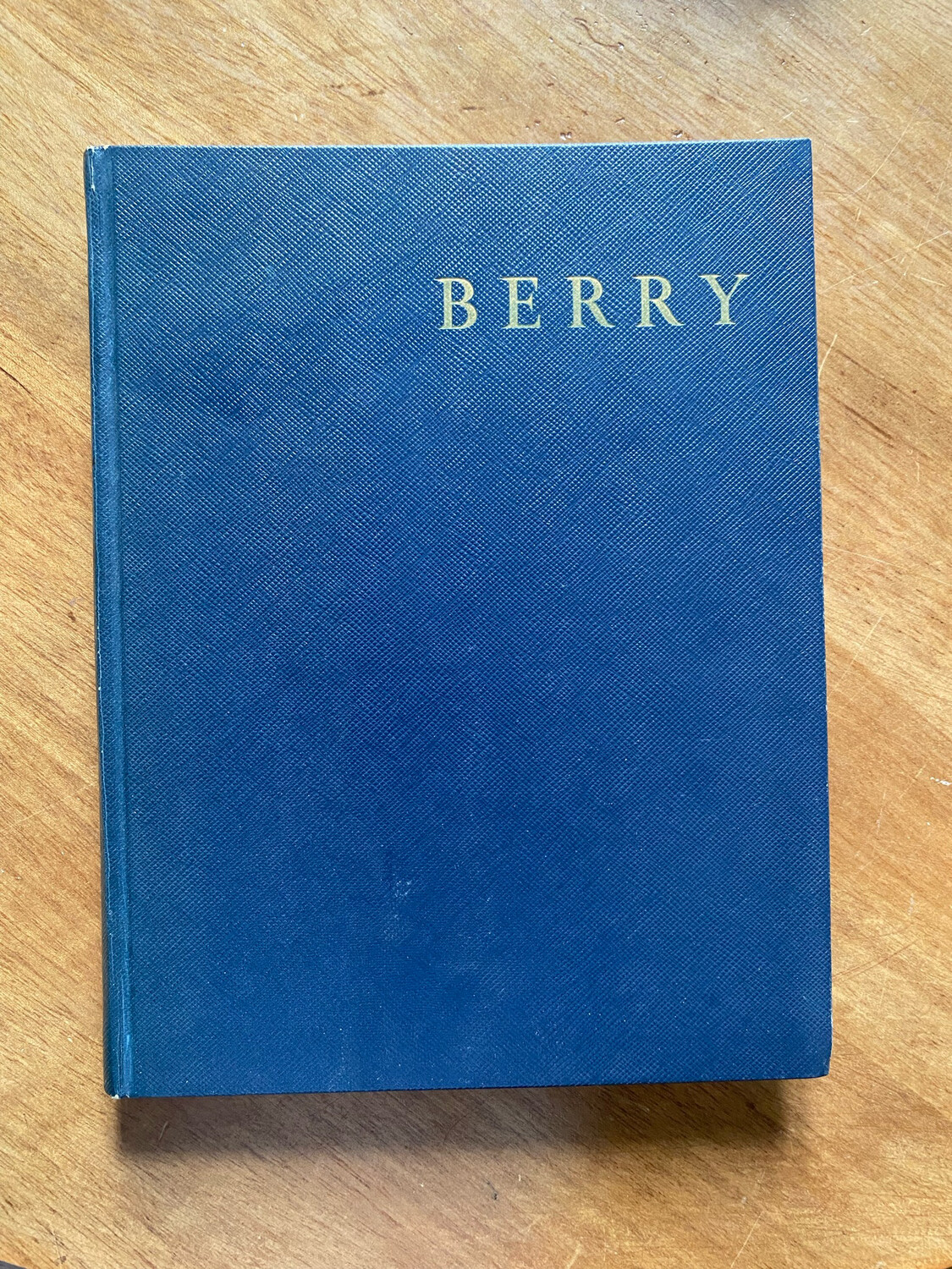 Livre « Berry », 1960, Librairie Hachette