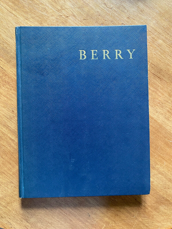 Livre « Berry », 1960, Librairie Hachette