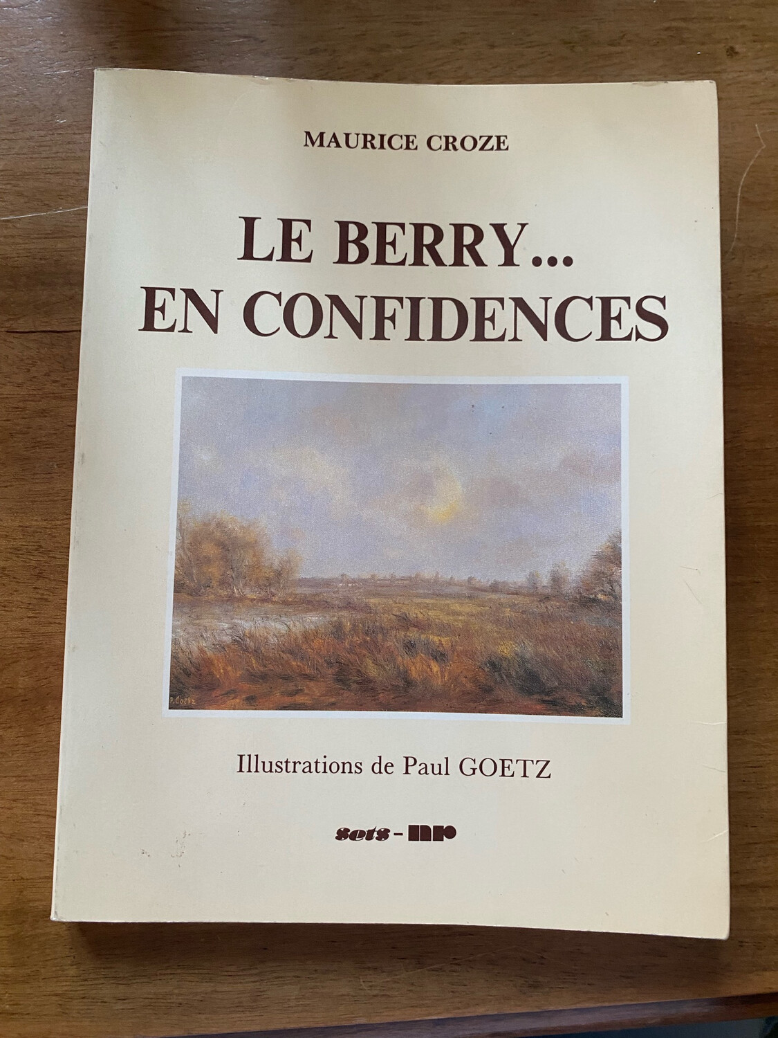 Livre « Le Berry en confidences » par Maurice Croze