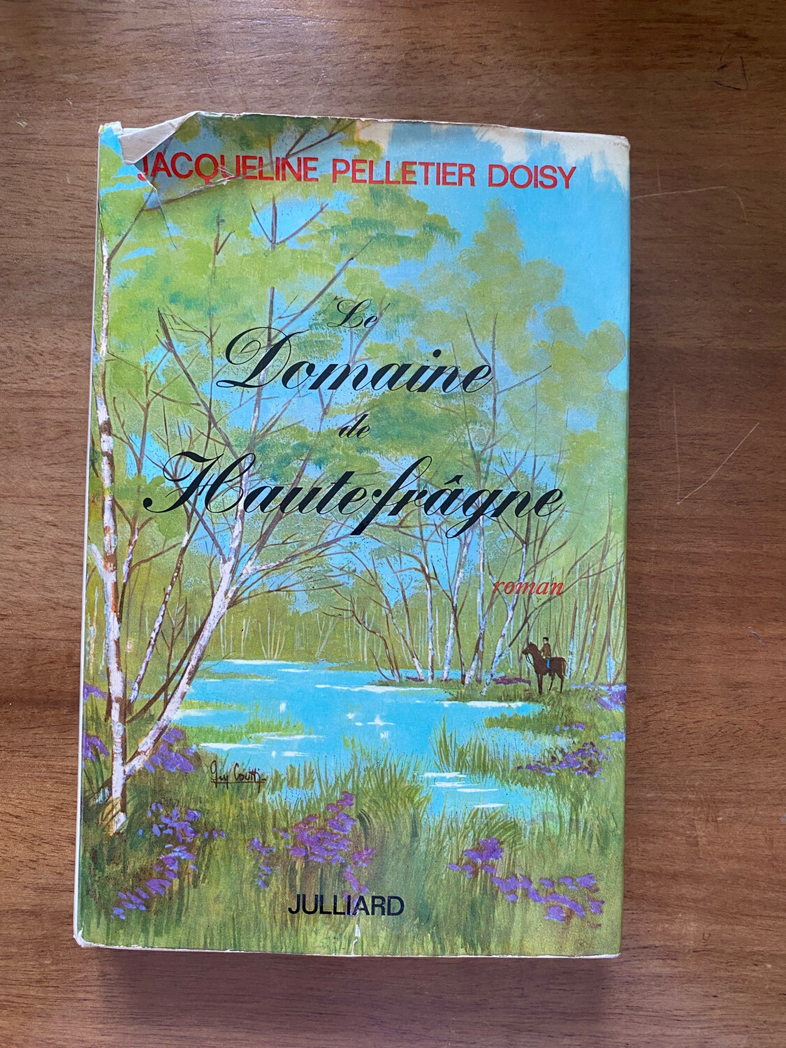 Livre « Le domaine de Hautefragne » de Jacqueline pelletier Doisy