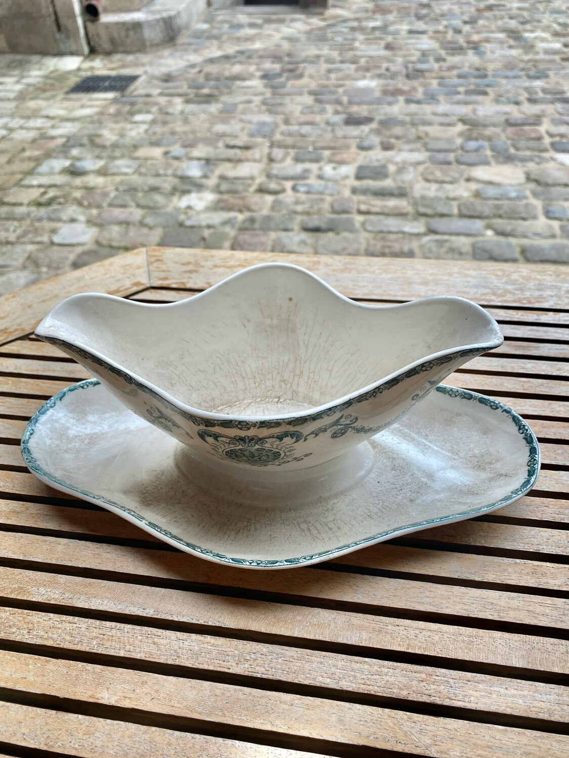 Saucier en porcelaine