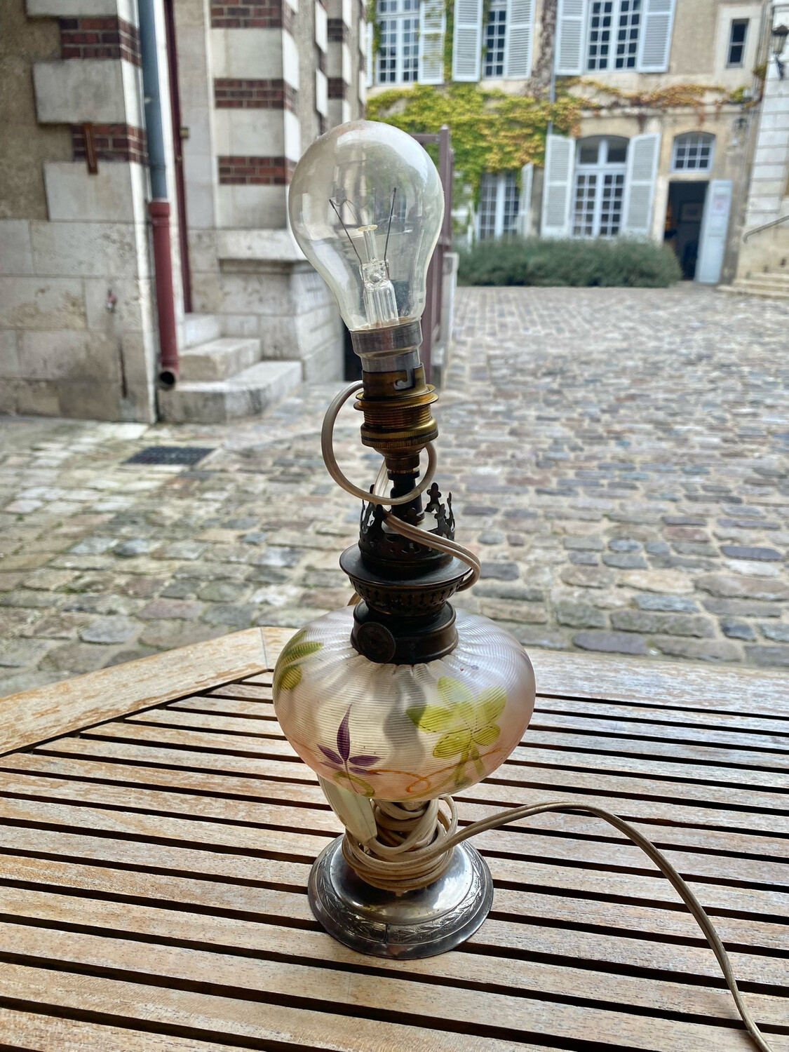 Bougeoir ampoule