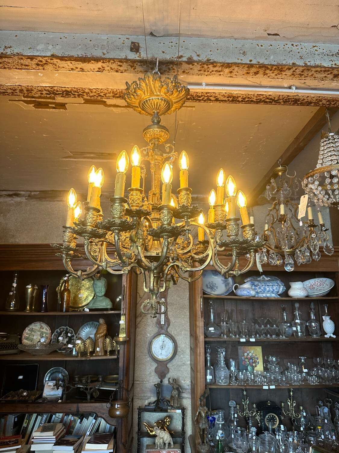 Lustre néo renaissance xx lumières