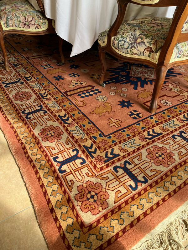 Grand tapis fait main - 240 x 344 cm