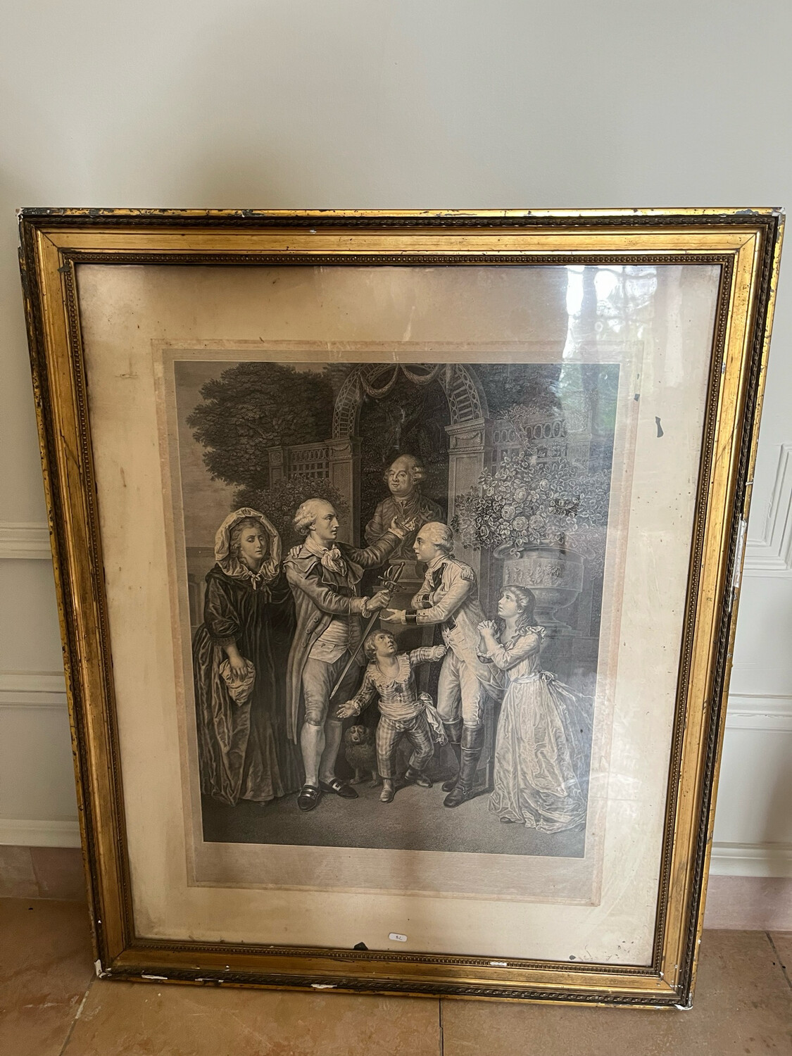 Tableau époque - 68 x 83 cm