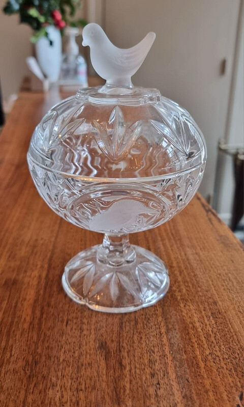 Sucrier en cristal Sucrier en cristal