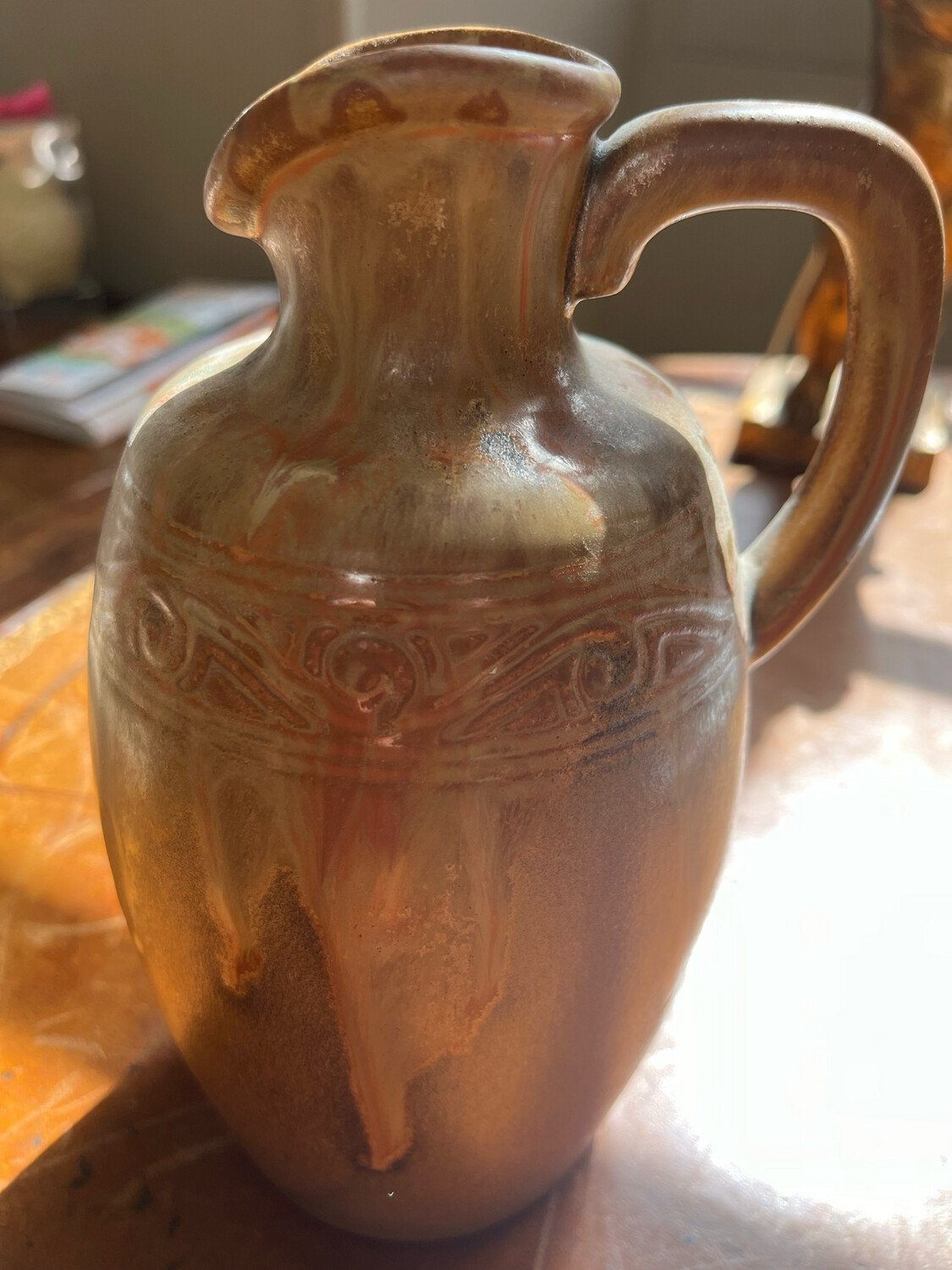 Pichet en grès émaillé Denbac - H 20 cm