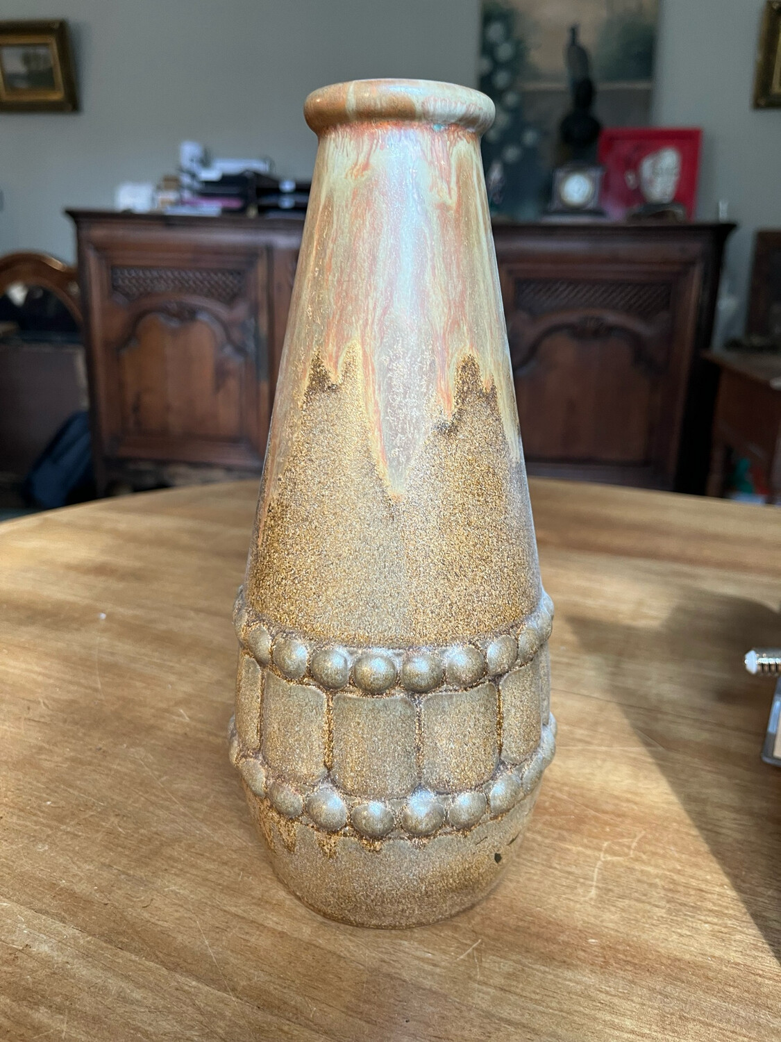 Denbac 374 , vase en grès émaillé - H 26 cm