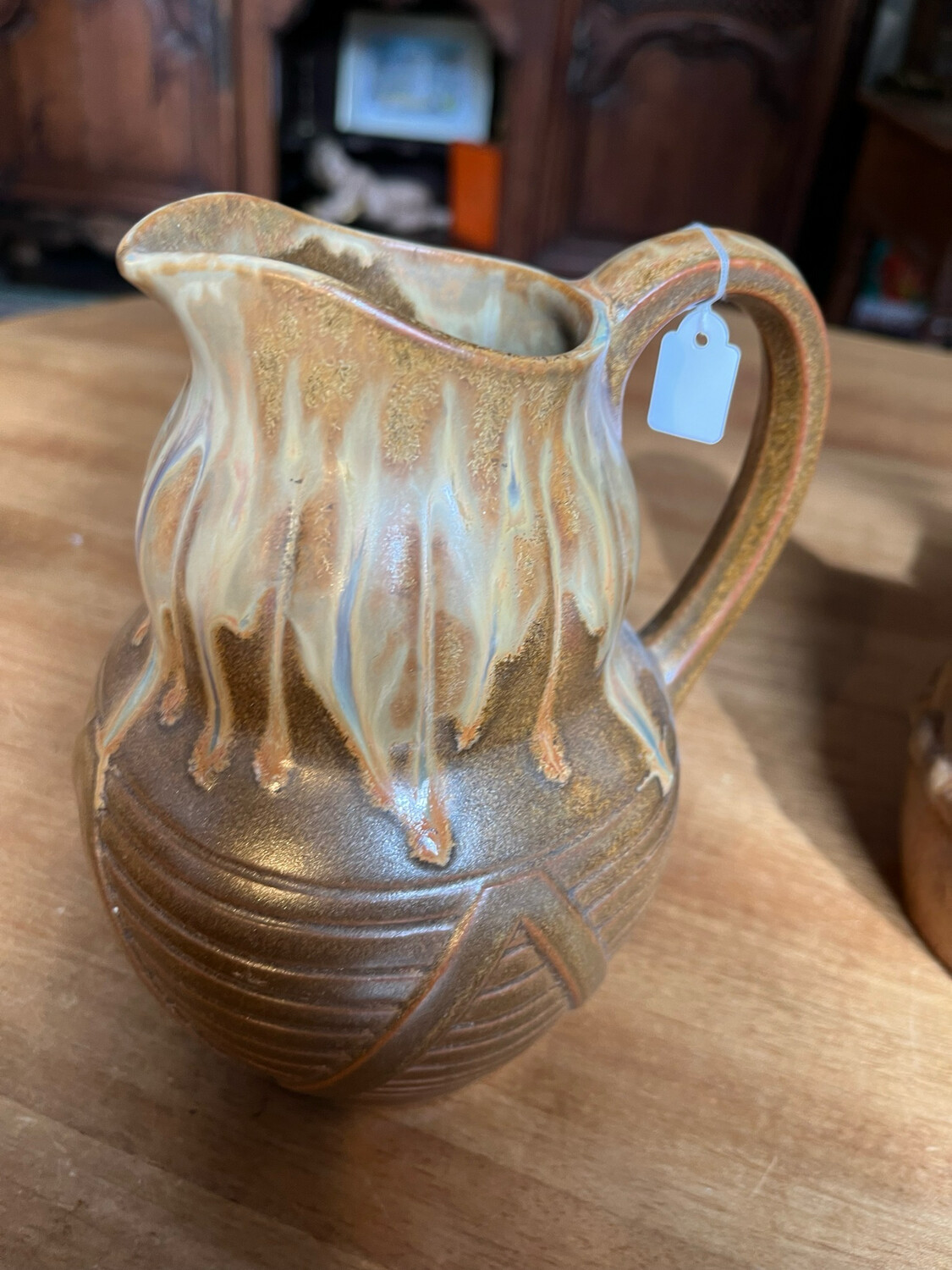 Pichet en grès émaillé 450 - H 18 cm