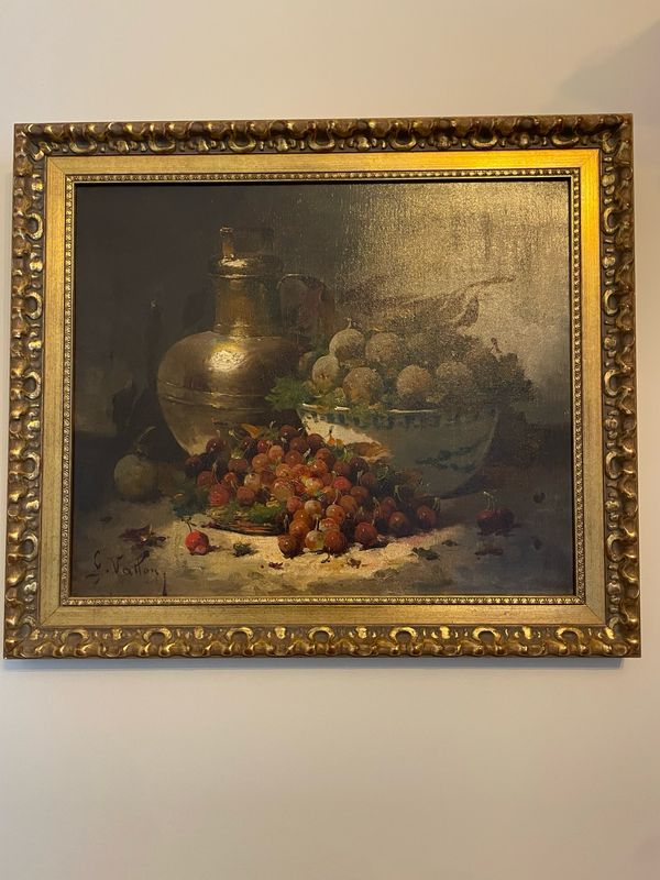 Tableau nature morte automnale