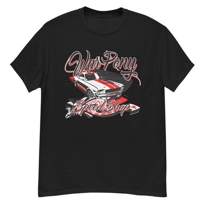 War Pony Speed Shop Mustang Tee