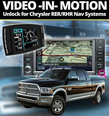 DVD/NAV | Video In Motion Unlock | Dodge 2009-2012 H&S Mini Maxx
