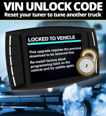 VIN Unlock / Tuner Reset Unlock - H&S Mini Maxx (Official Unlock - Other options on the market will 
