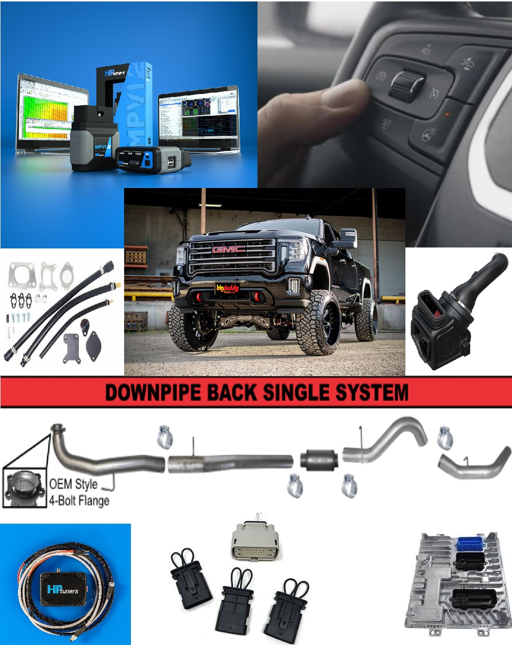 20172023 L5P AND L5D CHEVY GMC DURAMAX COMPLETE DELETE KIT, 58 OFF