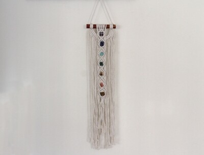 7 Chakras Macrame Hanging
