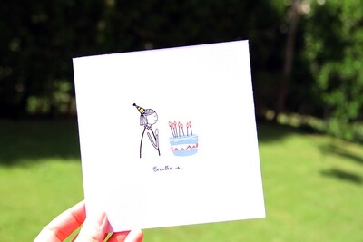 Yogi Birthday Card