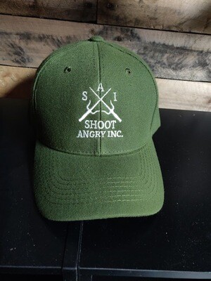 Shoot Angry Inc. Hat (Green)
