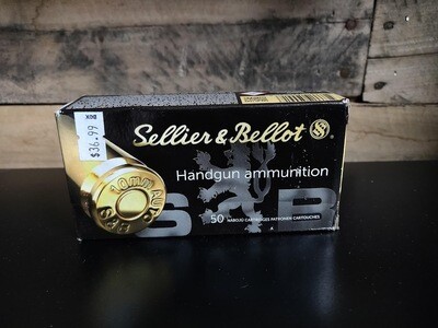 Sellier and Bellot 10 mm Auto 180 GR Full Metal Jacket