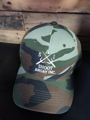 Shoot Angry Inc. Hat (Camo)