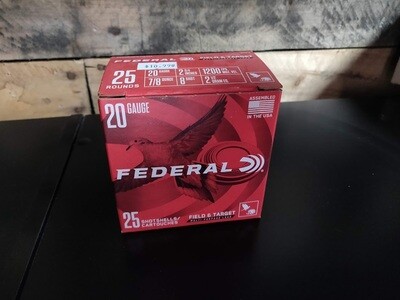 Federal 20 G, 2 3/4 in, #8