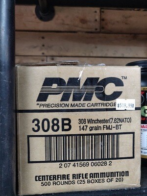 PMC 308 Winchester 147 GR FMJ