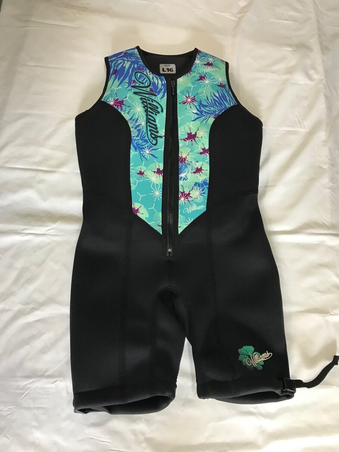 WILLIAMS WOMENS EDEN SPORTS WETSUIT - TEAL