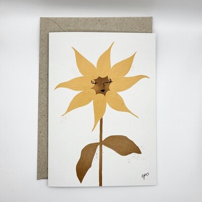 Wenskaart | Sunny Sunflower