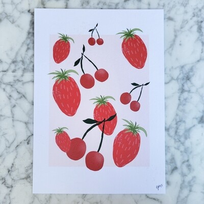 Mini poster | Fruitlover