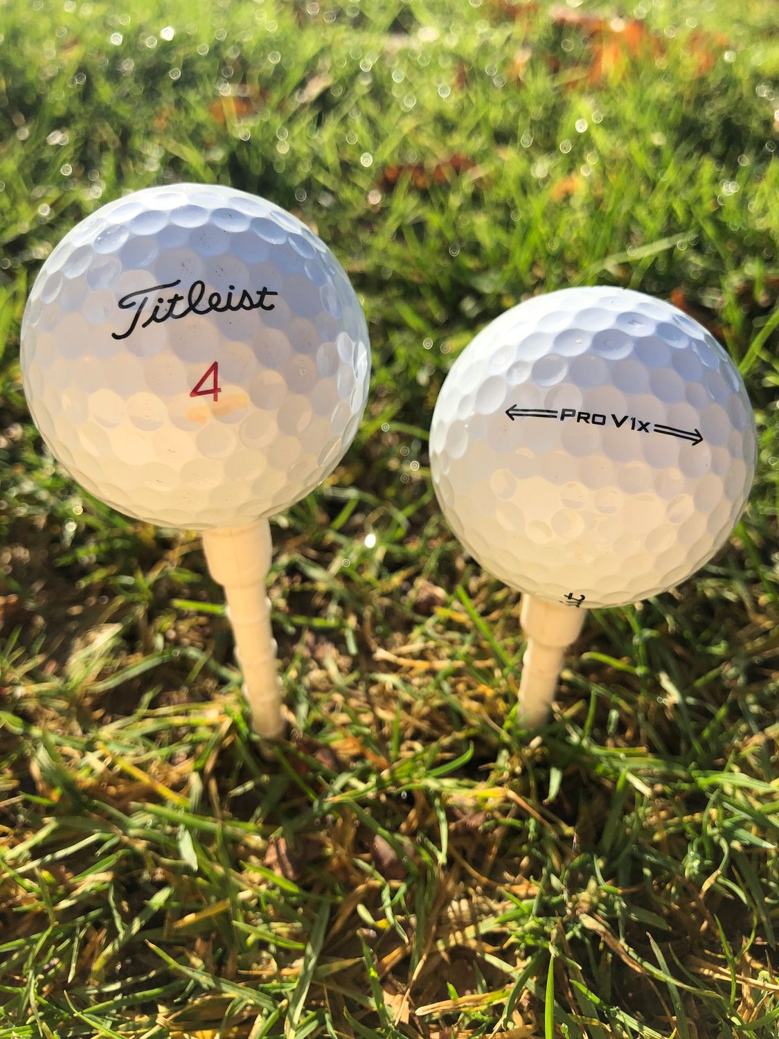 50 Titleist Pro V1X alle jaartallen AAA kwaliteit golfballen