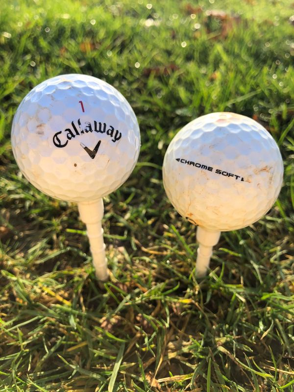 50 Callaway Chrome Soft (X) AA kwaliteit golfballen