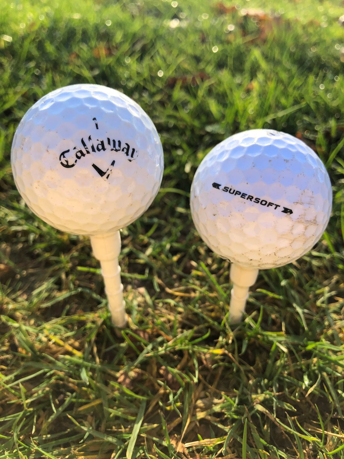 50 Callaway Supersoft AA kwaliteit golfballen