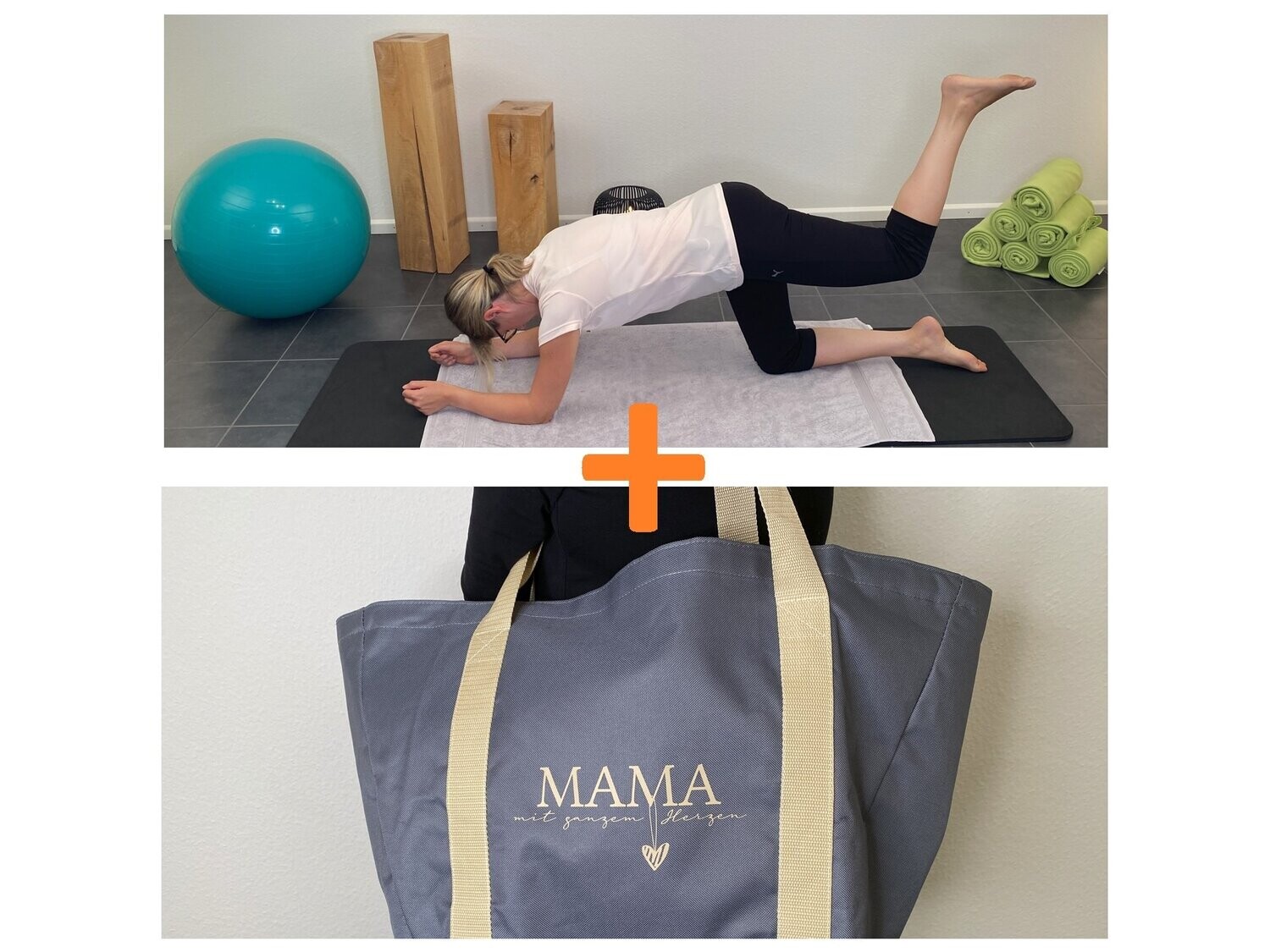 Fit nach der Schwangerschaft + Mama Tasche