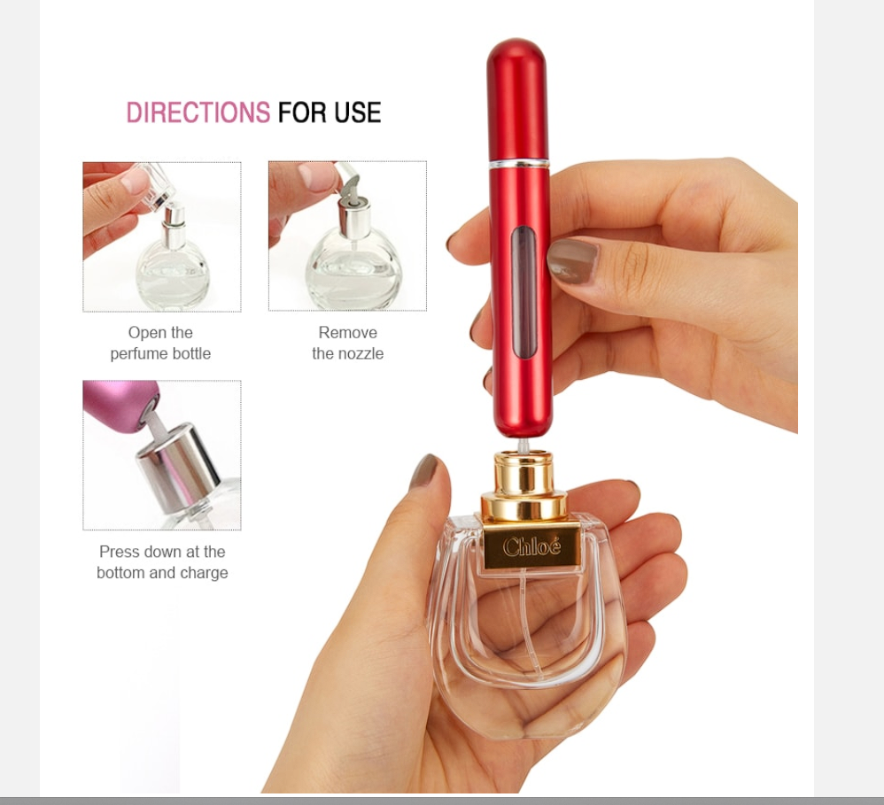 💚زجاجة عطر صغيرة محمولة ​قابلة لإعادة الملء💵        [out of stock]