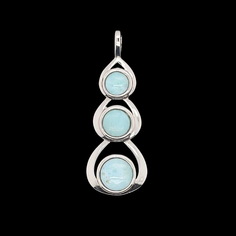 Larimar Pendant