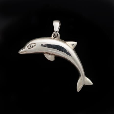 Sterling Silver Dolphin Pendant