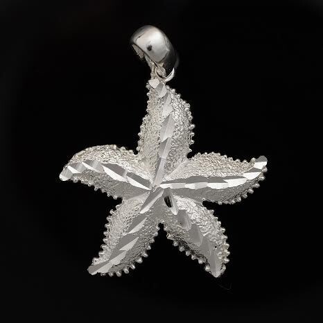 Sterling Silver Starfish Pendant