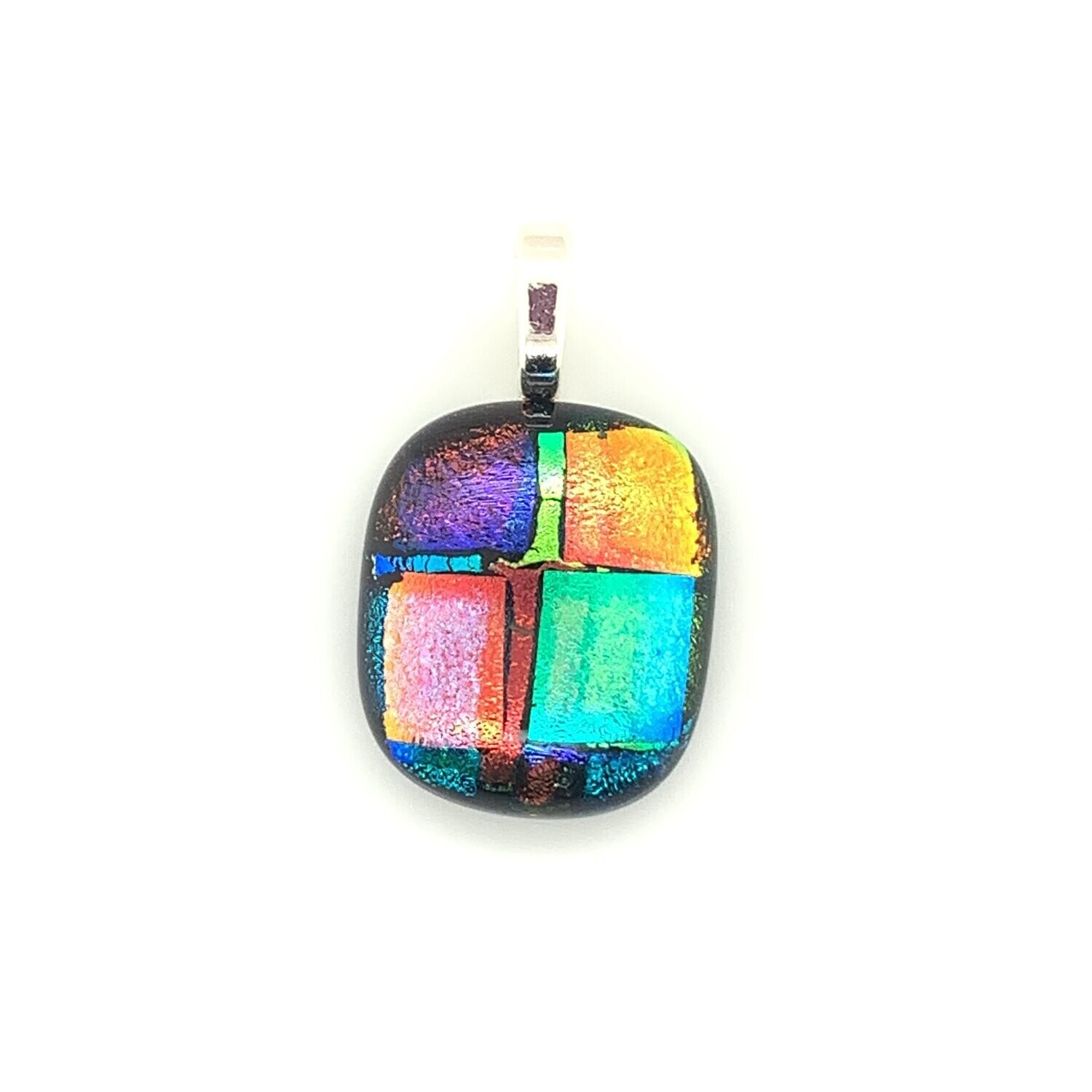 Dichroic Glass Pendant