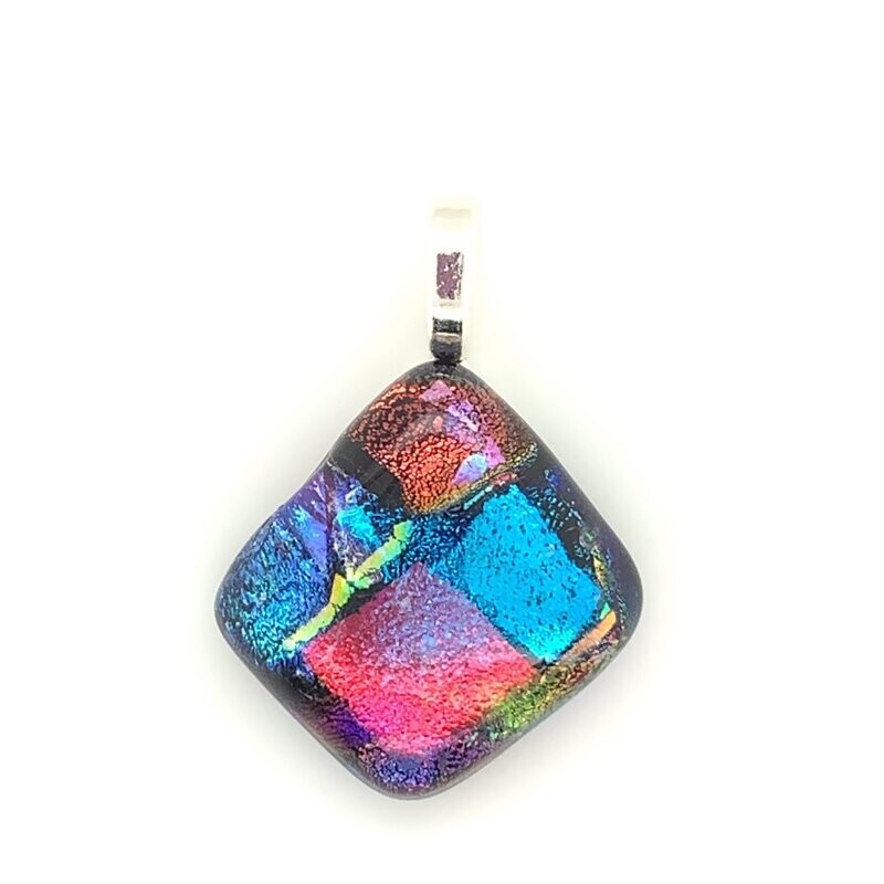 Dichroic Glass Pendant
