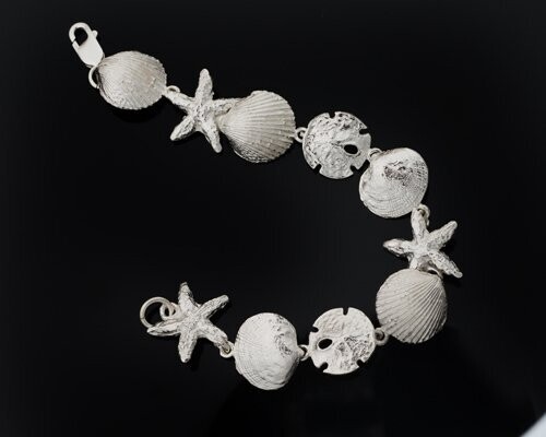 Sterling Silver Tropical Bracelet