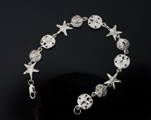 Sterling Silver Tropical Bracelet