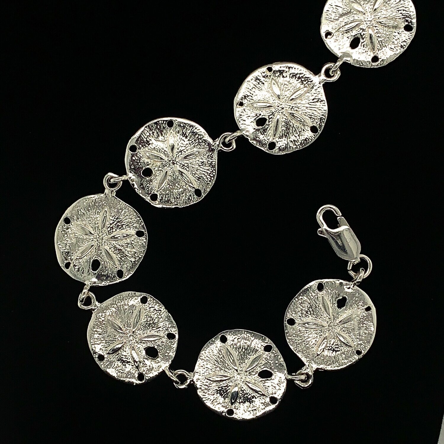 Sterling Silver Sand Dollar Bracelet