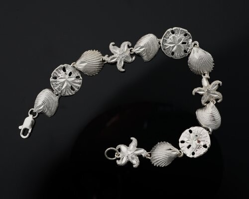 Sterling Silver Tropical Bracelet